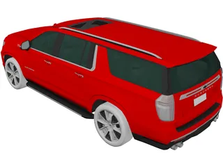 Chevrolet Suburban (2020) 3D Model preview