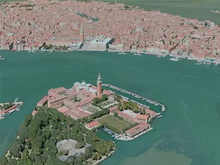 Venice City, Italy (2020) 3D Model preview