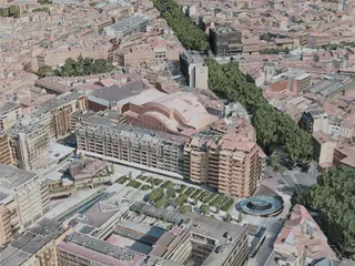 Toulouse City, France (2020) 3D Model preview