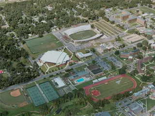 Tallahassee City, USA (2020) 3D Model preview