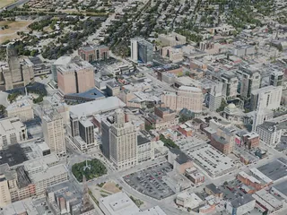 Buffalo City, NY, USA (2020) 3D Model preview
