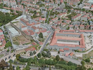 Coimbra City, Portugal (2020) 3D Model preview