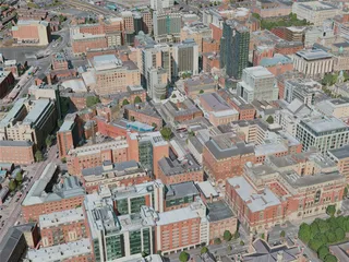 Belfast City, UK (2020) 3D Model preview