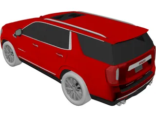 GMC Yukon Denali (2021) 3D Model preview