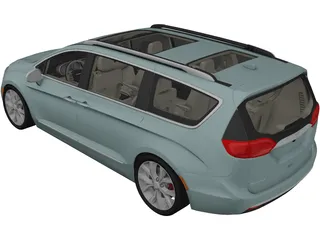 Chrysler Pacifica (2016) 3D Model preview