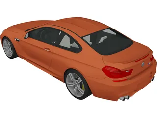 BMW M6 (2015) 3D Model preview