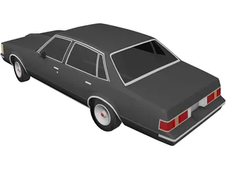 Pontiac LeMans (1979) 3D Model preview