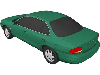 Oldsmobile Intrigue (2000) 3D Model preview