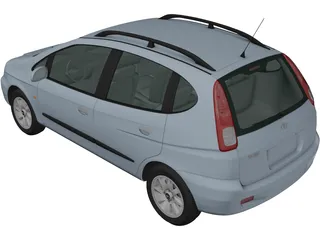 Daewoo Tacuma (2004) 3D Model preview