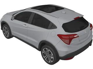 Honda HR-V (2016) 3D Model preview