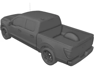Ford F-150 (2021) 3D Model preview
