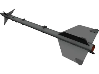 AIM-9L 3D Model preview