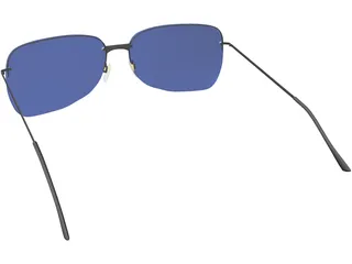Glasses 3D Model preview