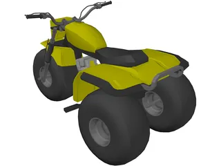 Tricycle 3D Model preview