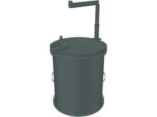 Mini Silos 3D Model preview