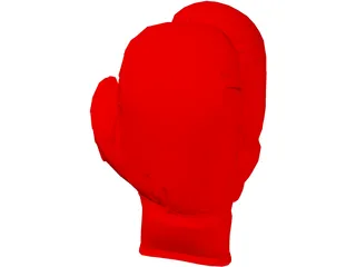 Boxing Gloves 3D Model preview