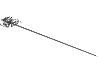 Ancient Sword 3D Model preview
