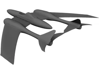 F-32 Swift 3D Model preview