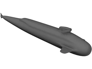 Rei Class Boomer 3D Model preview