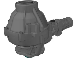 Transfer Gear Box 3D Model preview