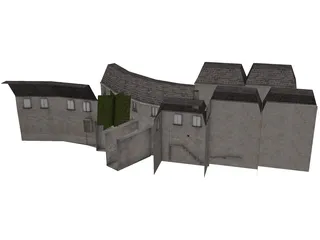 Village 3D Model preview
