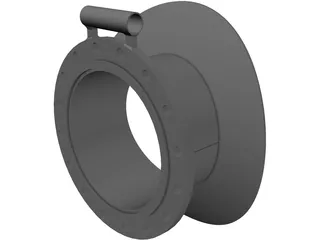 18inch Manhole Frange 3D Model preview