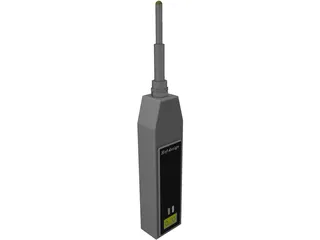 Digital Dial Gauge 3D Model preview