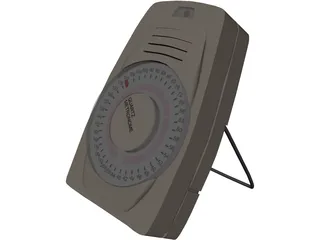 Seiko Metronome SQ-66 3D Model preview