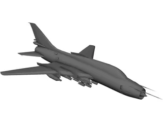 Sukhoi Su-17 Fitter 3D Model preview