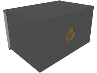 Microwave Gaggenau 3D Model preview