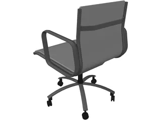 Charles Eames Chair 3D Model preview