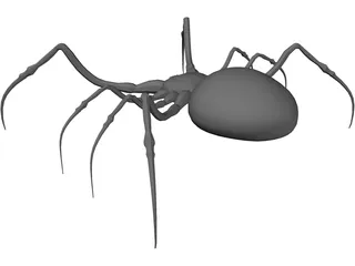 Spider 3D Model preview