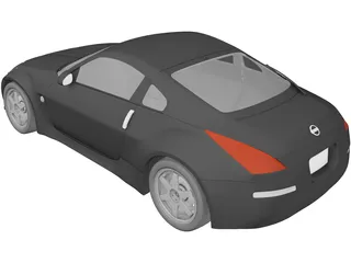 Nissan 350Z 3D Model preview