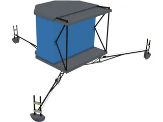 Philae Comet Probe (Rosetta Mission) 3D Model preview