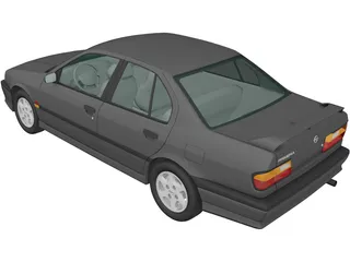 Nissan Primera (1990) 3D Model preview