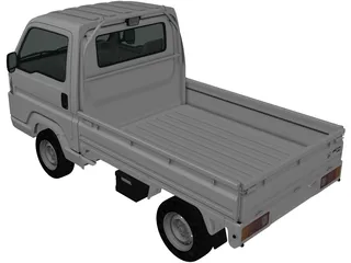 Honda Acty (2012) 3D Model preview