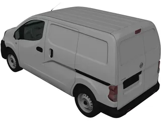 Nissan NV200 (2010) 3D Model preview