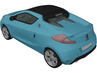 Renault Wind (2011) 3D Model preview