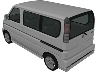Honda Vamos (2012) 3D Model preview