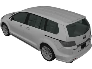 Mazda MPV (2010) 3D Model preview