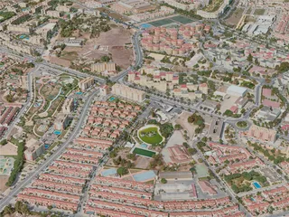 Jerez de la Frontera City, Spain (2020) 3D Model preview