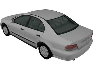 Mitsubishi Galant (1996) 3D Model preview