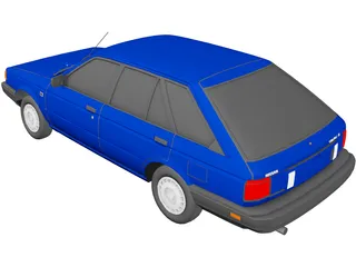 Nissan Tsuru II (1987) 3D Model preview