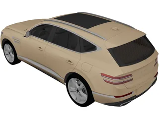 Genesis GV80 (2020) 3D Model preview