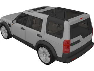 Land Rover Discovery (2005) 3D Model preview