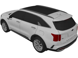 Kia Sorento (2021) 3D Model preview