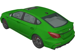 MG 6 (2021) 3D Model preview