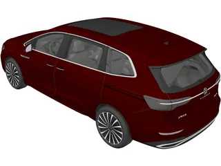 Volkswagen Viloran (2020) 3D Model preview