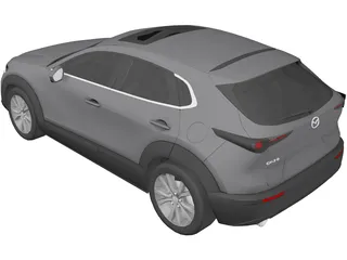 Mazda CX-30 (2021) 3D Model preview
