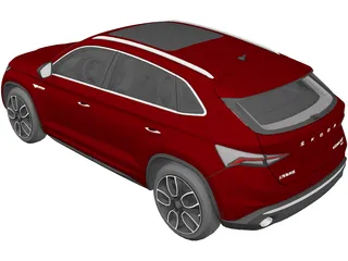 Skoda Kodiaq GT (2020) 3D Model preview